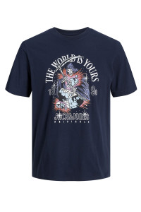 Футболка Jack & Jones JORHEAVENS TEE SS CREW NECK SN 12249345-SkyCaptain