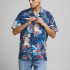 Сорочка JORTROPICANA RESORT SHIRT S/S LTN 12187956 Ensign Blue Jack&Jones L Синій 12187956EnsignBlue