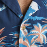 Сорочка JORTROPICANA RESORT SHIRT S/S LTN 12187956 Ensign Blue Jack&Jones L Синій 12187956ENSIGNBLUE