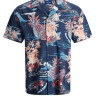 Сорочка JORTROPICANA RESORT SHIRT S/S LTN 12187956 Ensign Blue Jack&Jones L Синій 12187956ENSIGNBLUE