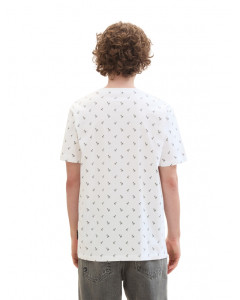 Футболка Men's DENIM T-shirt 1042069ХХ35505 Tom Tailor L Білий 1042069ХХ35505