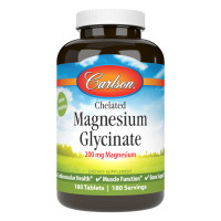 Капсули Chelated Magnesium Glycinate - 180 tabs 2022-10-2509