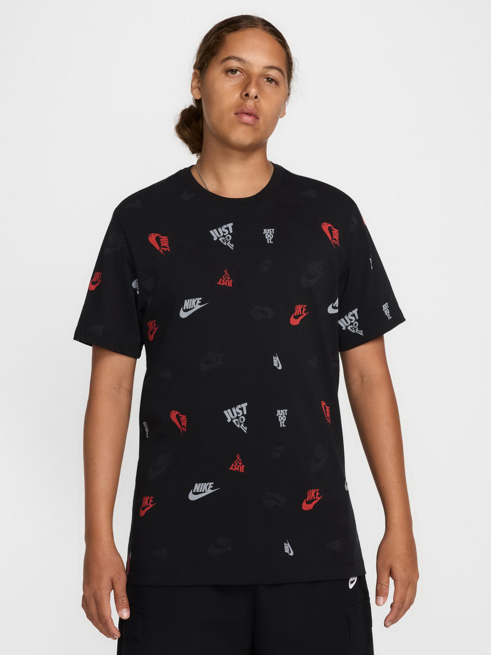 Футболка Nike M NSW TEE 12MO AOP SP25 HJ0561-010