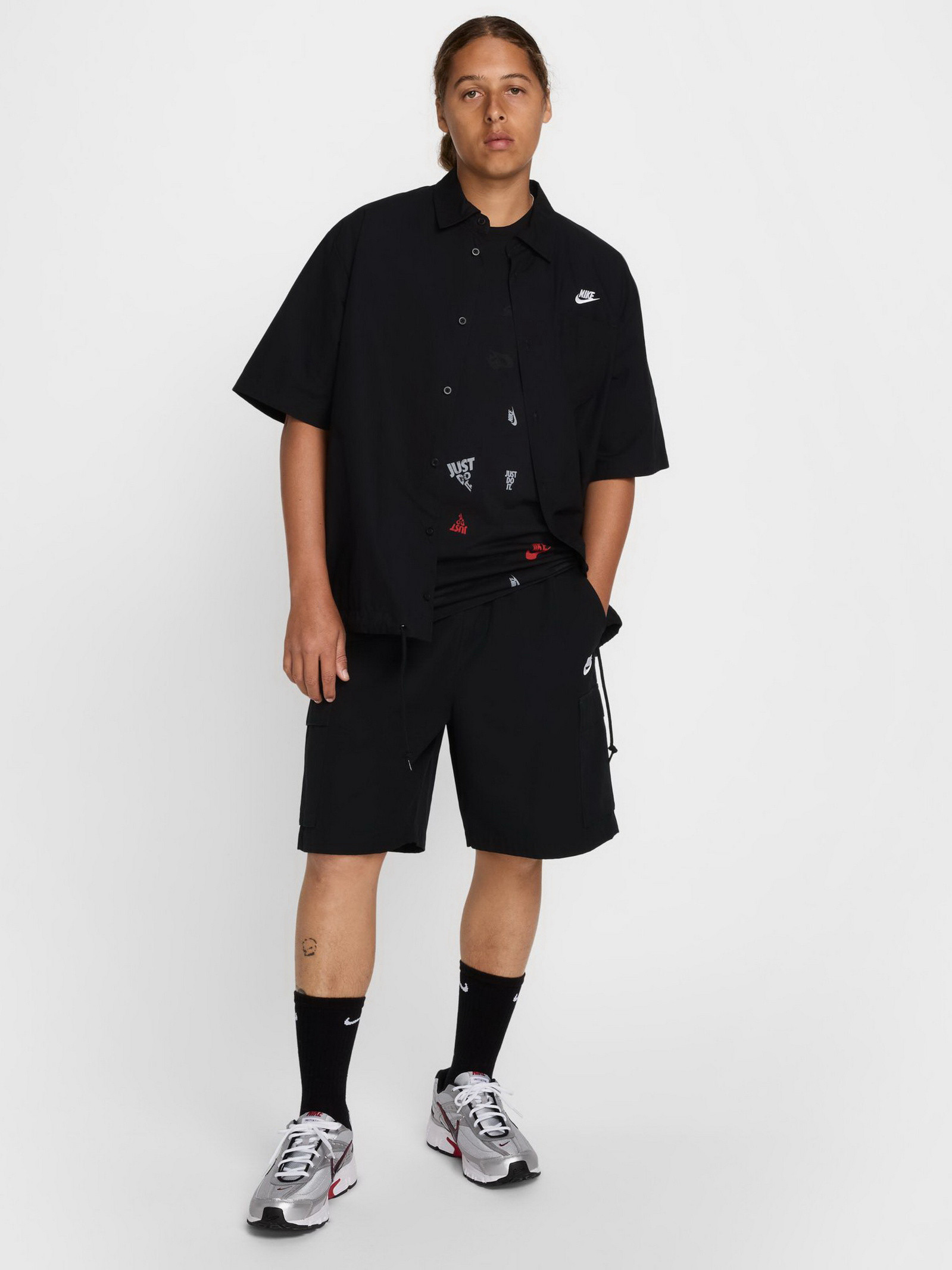Футболка Nike M NSW TEE 12MO AOP SP25 HJ0561-010