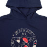 Кофта JEEP HOODED CROPPED SWEATSHIRT STAR Botanical Print O102607-A184
