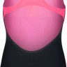 Купальник закритий для дівчат Arena SPRAY PAINT SWIMSUIT SWIM PRO чорний, синій, рожевий дитячий 164 010286-590