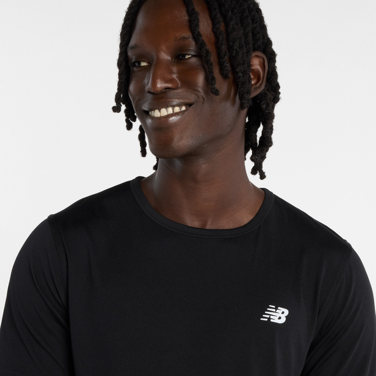 Футболка Sport Essentials Utility MT61O0U4BK New Balance L Чорний MT61O0U4BK