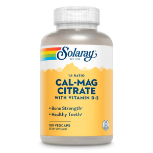 Капсули Cal-Mag Citrate - 180 veg caps 2022-10-2444