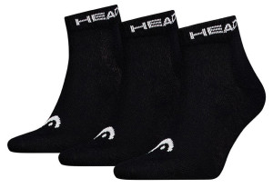 Шкарпетки Head ELEMENTS ALL SPORTS QUARTER 3P чорний Чол 39-42 701229010-001