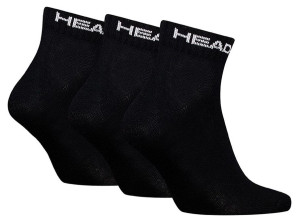 Шкарпетки Head ELEMENTS ALL SPORTS QUARTER 3P чорний Чол 39-42 701229010-001