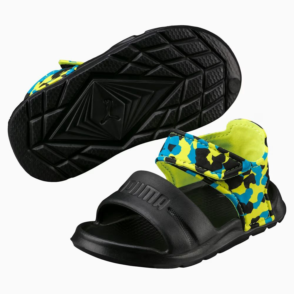 Сандалі дитячі Puma Wild Black/Green 365082-02