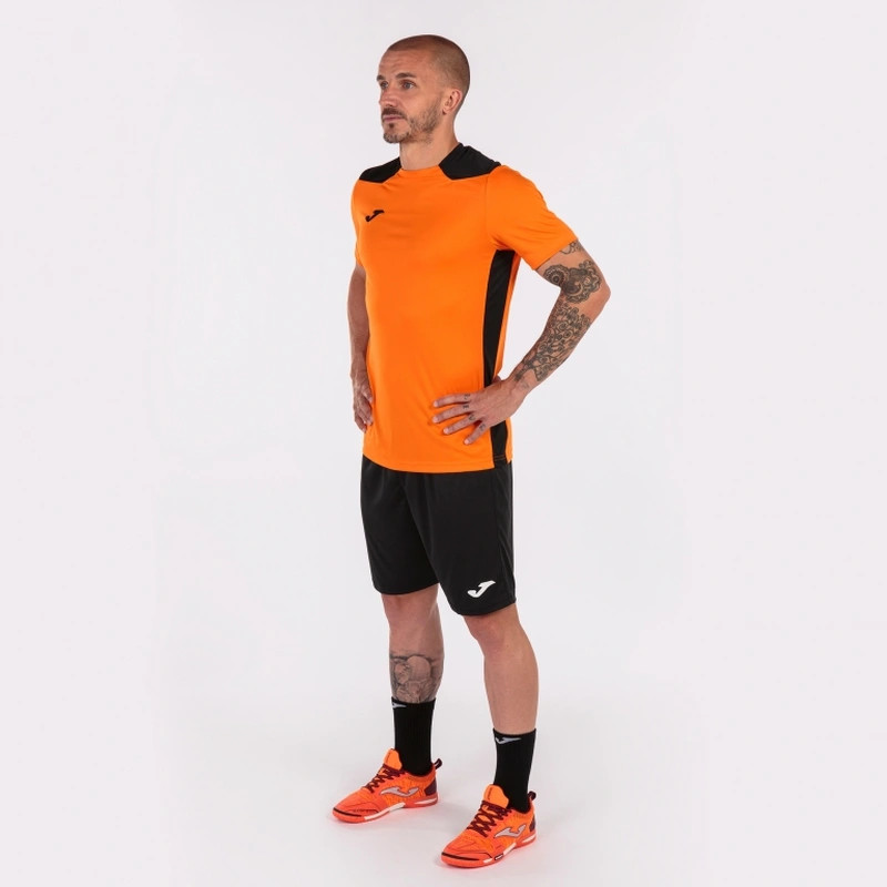 Футболка Joma CHAMPIONSHIP VI оранжево-чорна 101822.881 101822.881