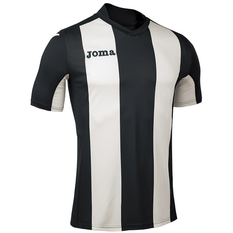 Футболка Joma Pisa V 100403.100 чорно-біла 100403.100