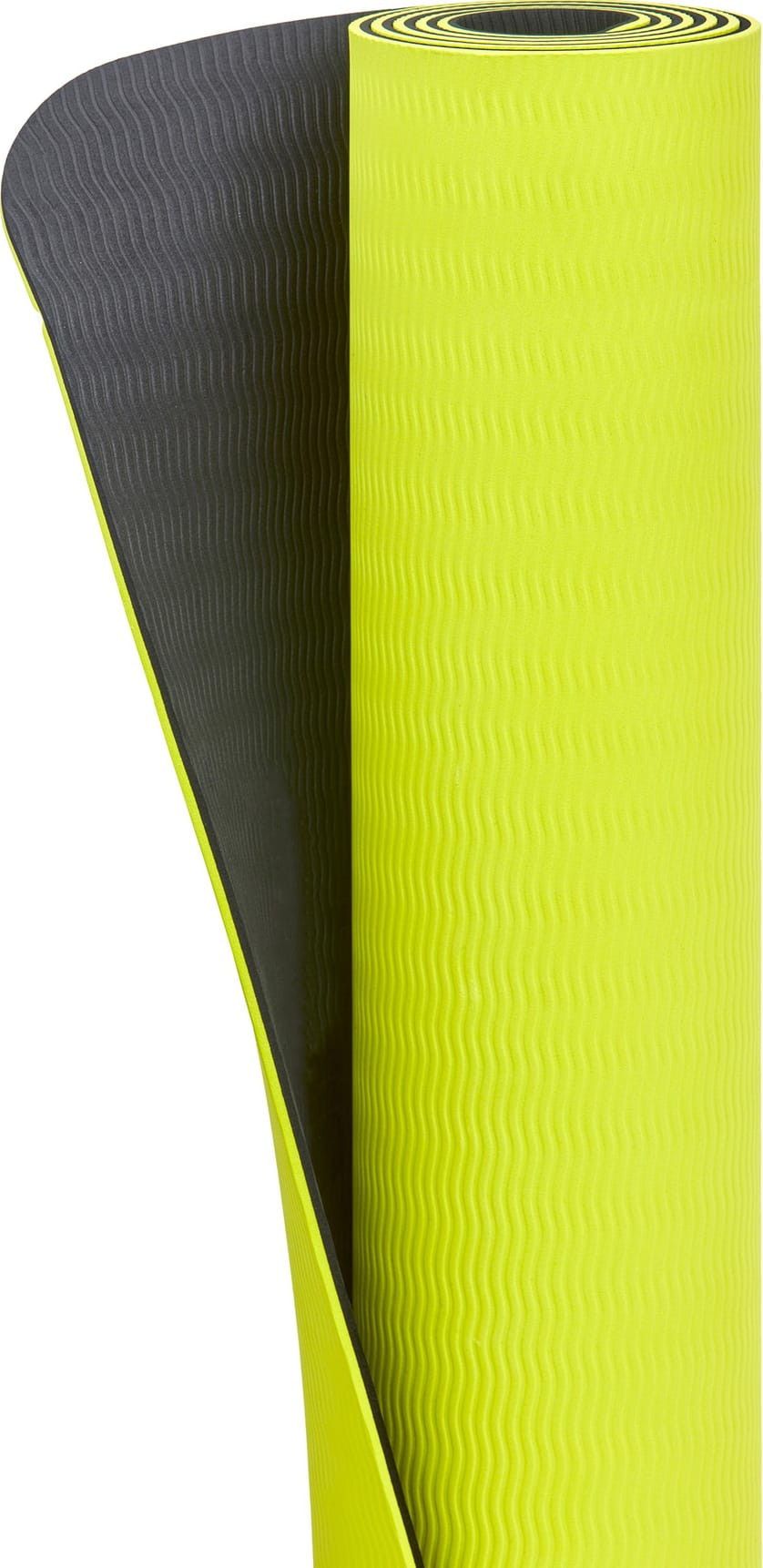 Килимок для йоги Adidas Double Sided Yoga Mat жовтий, сірий 176 х 61 х 0,6 см (ADYG-10400BLY-NL) ADYG-10400BLY-NL