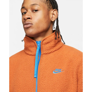 Кофта Nike Mens Fleece Full-Zip Jacket Orange DD5021-246