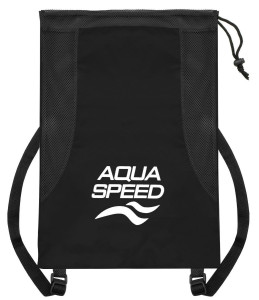 Сумка сітчаста Aqua Speed MESH BACK PACK 61164 чорний Уні 51x36 см 630-07