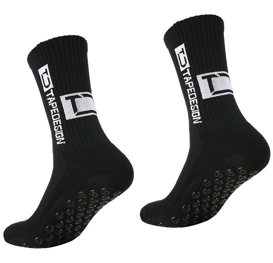 Шкарпетки FOOTBALL SOCKS TapeDesign (чорний) ATTD-L-002, Цвет Чёрный, Размер (Европа) - 39-44 ATTD-L-002
