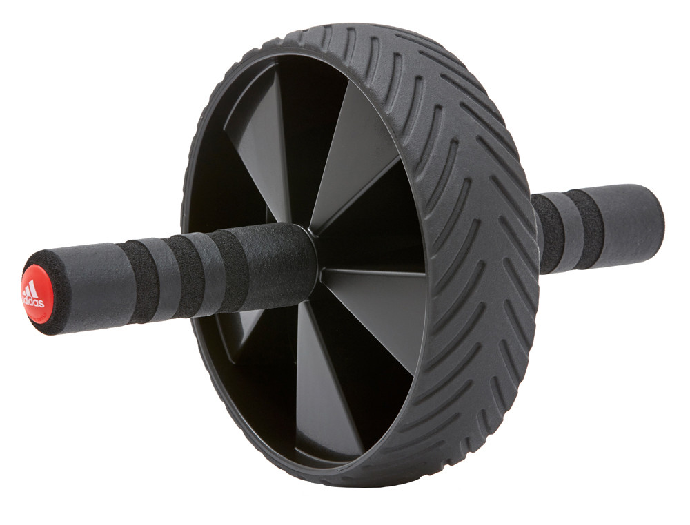 Колесо для пресу Adidas Ab Wheel чорний Уні D18 см ADAC-11404