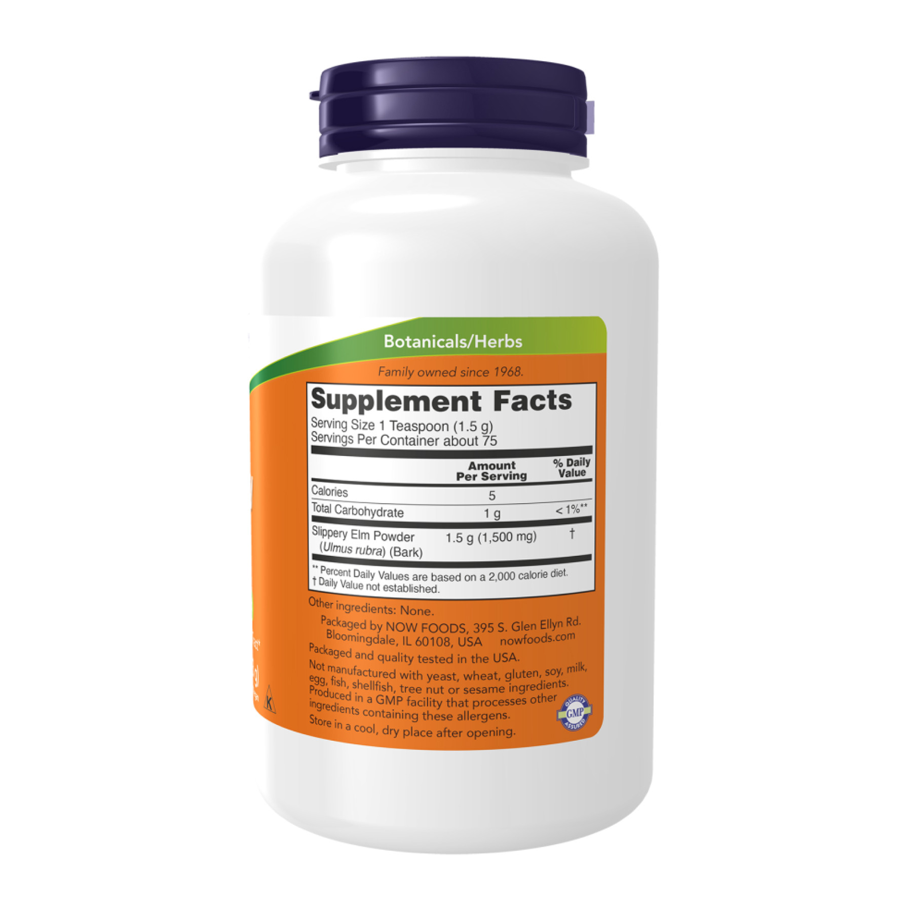 Порошок Now Foods Slippery Elm Powder - 113g 2023-10-5251