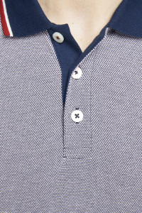 Поло JPRBLUWIN POLO SS NOOS 12169064-Mood Indigo-Fit:REG W. WHISPER WHITE Jack&Jones L Сірий 12169064-MOOD INDIGO-FIT: