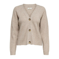 Кардиган ONLCAROL L/S CARDIGAN KNT NOOS 15196734-Pumice Stone ONLY L Бежевий 15196734-Pumice Stone-Det