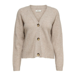 Кардиган ONLCAROL L/S CARDIGAN KNT NOOS 15196734-Pumice Stone ONLY L Бежевий 15196734-PUMICE STONE-DET