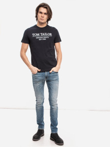 Футболка 1021229-10668 Tom Tailor L Темно-синій 1021229-10668