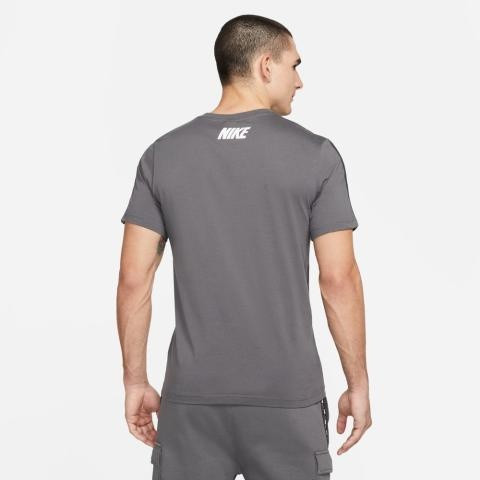 Футболка M NSW REPEAT SS TEE DM4685-068 Nike L Темно-сірий DM4685-068