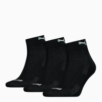Шкарпетки (3 пари) Unisex PUMA CUSHIONED QUARTER 3P UN 90794301 Puma 35/38 Чорний 90794301
