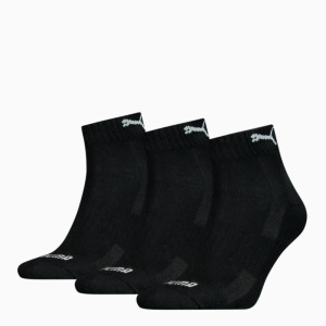 Шкарпетки (3 пари) Unisex PUMA CUSHIONED QUARTER 3P UN 90794301 Puma 35/38 Чорний 90794301