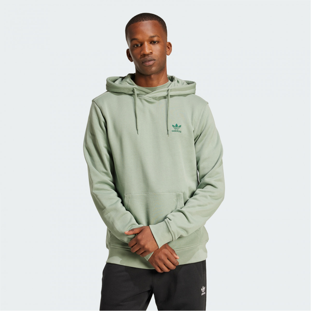 Худі ESS HOODIE FT JD2410 Adidas L Фісташковий JD2410