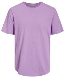 Футболка Jack & Jones JJEBASHER TEE O-NECK SS NOOS 12182498-PurpleRose