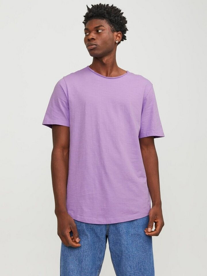 Футболка Jack & Jones JJEBASHER TEE O-NECK SS NOOS 12182498-PurpleRose