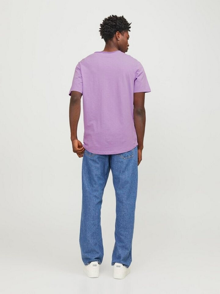 Футболка Jack & Jones JJEBASHER TEE O-NECK SS NOOS 12182498-PurpleRose