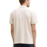 Футболка поло POLO SHIRT WITH STRETCH 1045629-38207 Tom Tailor L Кремовий 1045629-38207
