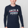 Футболка з довгими рукавами 12205129-Navy Blazer Jack&Jones L Темно-синій 12205129-NAVY BLAZER
