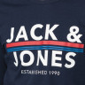 Футболка з довгими рукавами 12205129-Navy Blazer Jack&Jones L Темно-синій 12205129-NAVY BLAZER