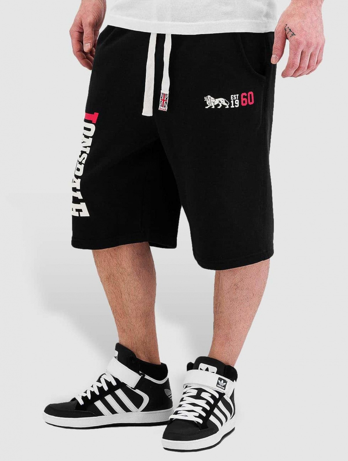 Шорти SIDEMOUTH 114821-1000 Black Lonsdale L Чорний 114821-1000 Black