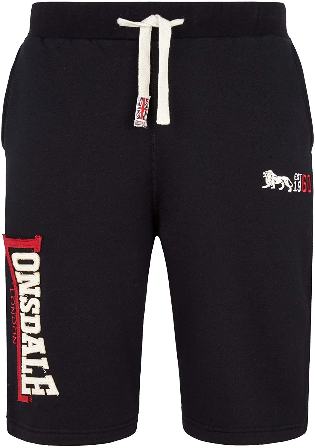 Шорти SIDEMOUTH 114821-1000 Black Lonsdale L Чорний 114821-1000 Black