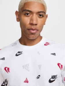 Футболка Nike M NSW TEE 12MO AOP SP25 HJ0561-100