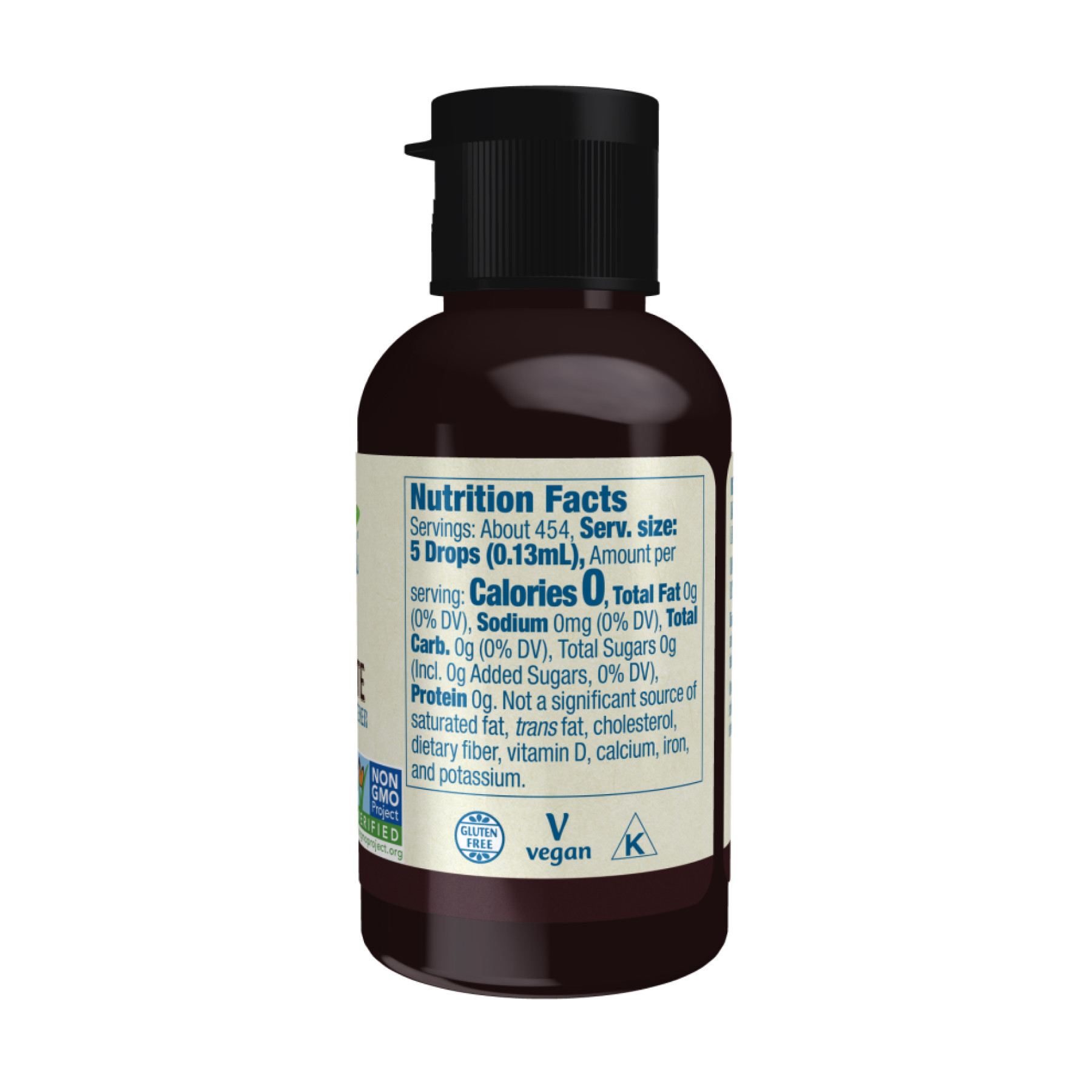 Рідина Now Foods BetterStevia® Liquid - 59ml Dark Chocolate 2023-10-3575