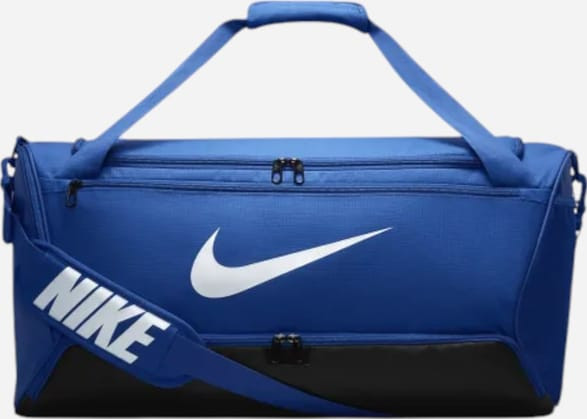 Сумка Nike NK BRSLA M DUFF - 9.5 60L синій, чорний Уні 64 х 30 х 30 см (DH7710-481) DH7710-481