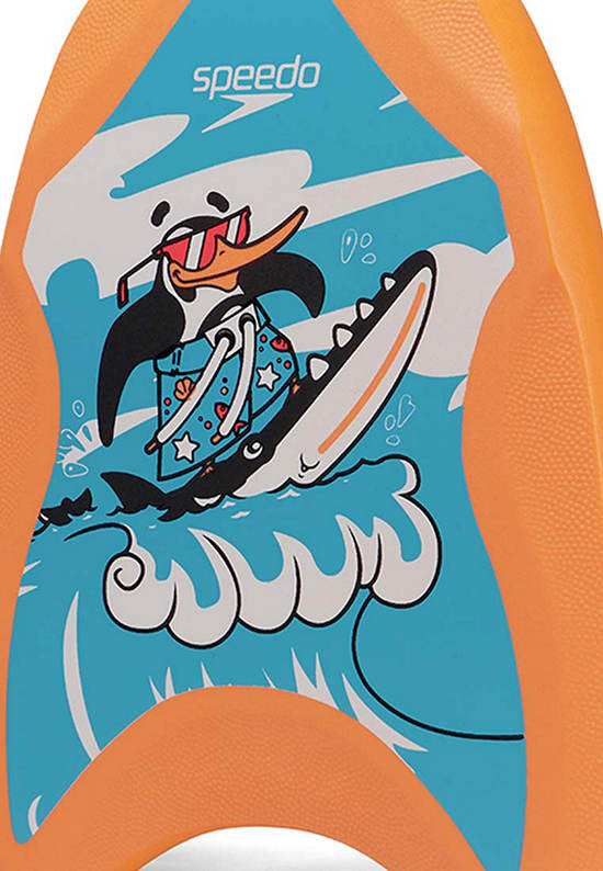 Дошка для плавання Speedo PRINTED FLOAT IU помаранчевий, блакитний Діт OSFM 8-1224714668