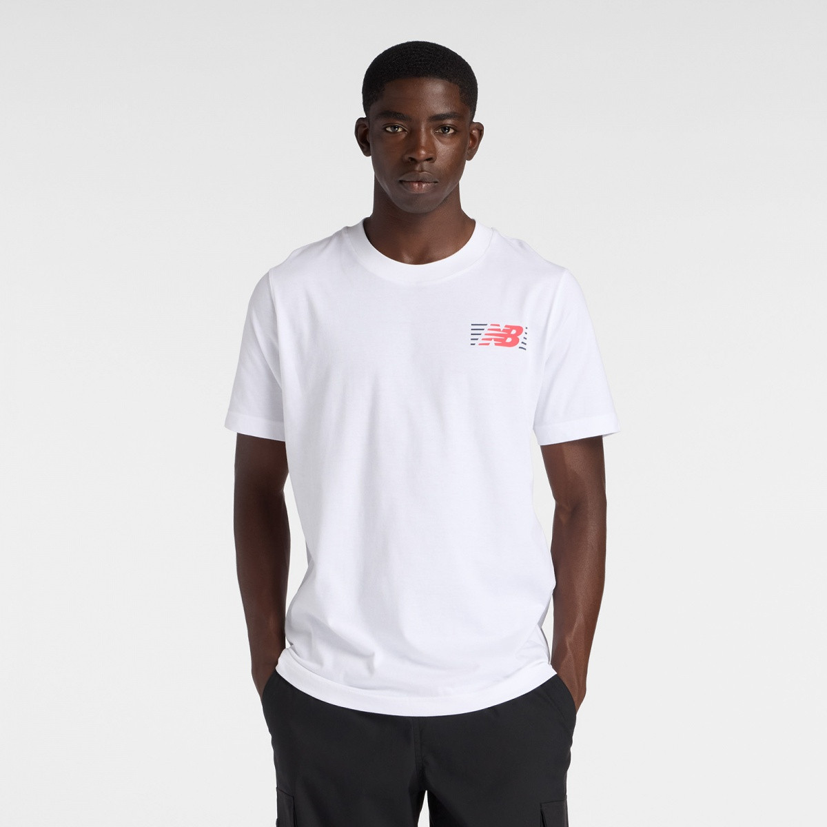 Футболка NB Lines MT6179UMWT New Balance L Білий MT6179UMWT