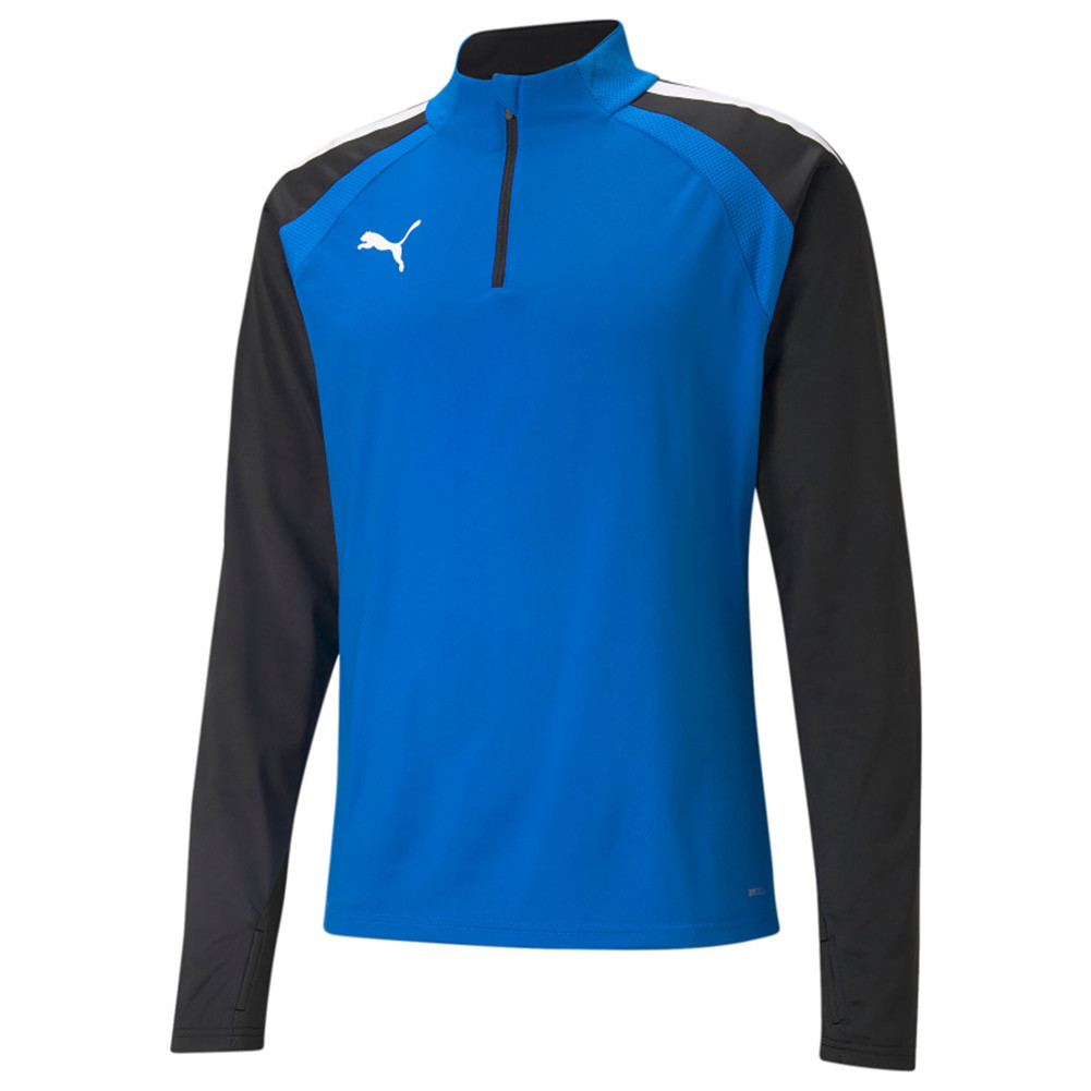 Джемпер PUMA teamLIGA Training Men на блискавці 1/4 657236-02, Цвет Синий, Размер (Европа) - S 657236-02