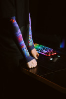 Рукав ігровий 2.0 з обрізаною долонею HyperBeast Selerity pm01hb PM01HB