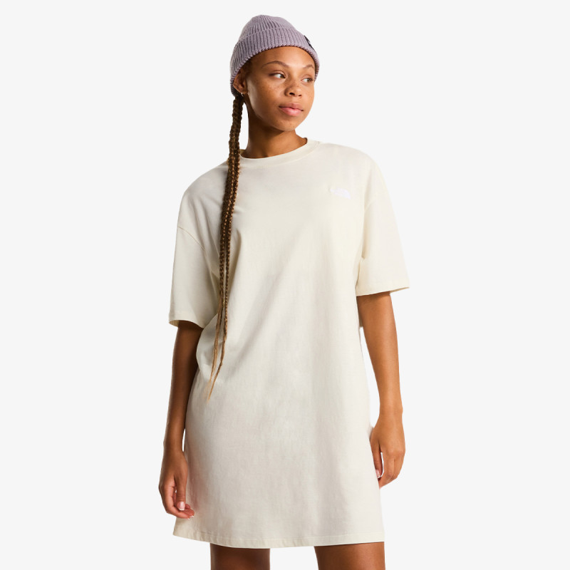 Футболка W EVOLUTION SIMPLE DOME T-SHIRT DRESS TNF 0A8FDMQLI1 THE NORTH FACE L Бежевий 0A8FDMQLI1