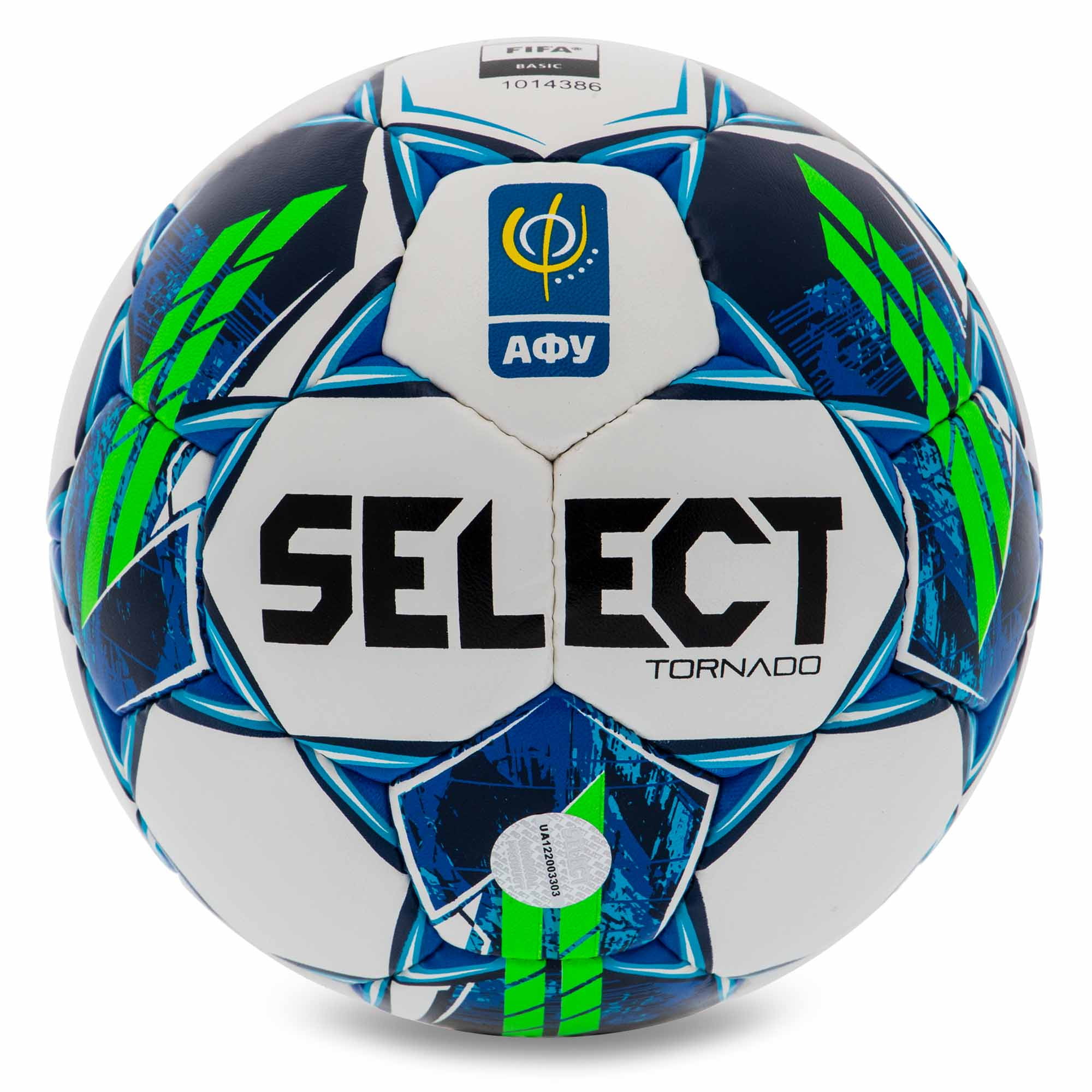М'яч футзальний Select Futsal Tornado FIFA Basic v23 біло-синій 384346-125 384346-125