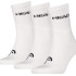 Шкарпетки Head ELEMENTS ALL SPORTS SHORT CREW 3P білий Чол 35-38 701229009-002