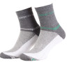 Шкарпетки Sergio Tacchini 3-pack сірий, білий, зелений Уні 36-40 13150661-2